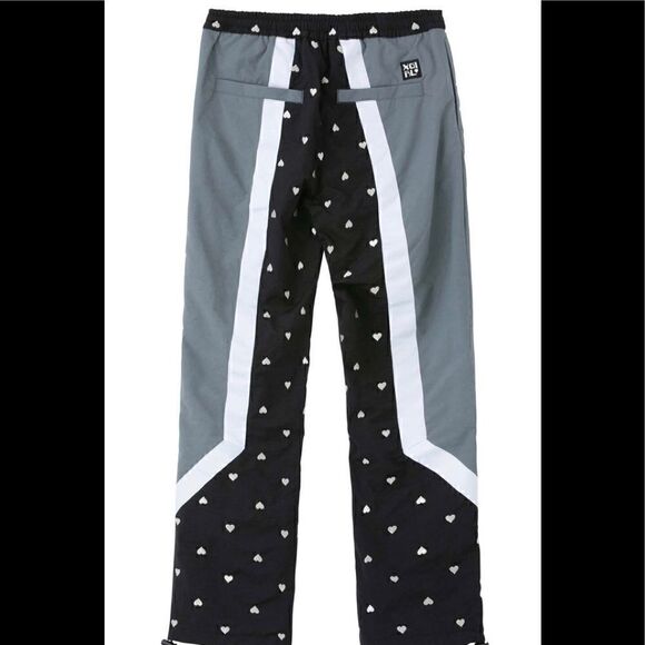 X-Girl Heart Easy Pants - Japanese Track Pull On - 2 NWT - Picture 2 of 10